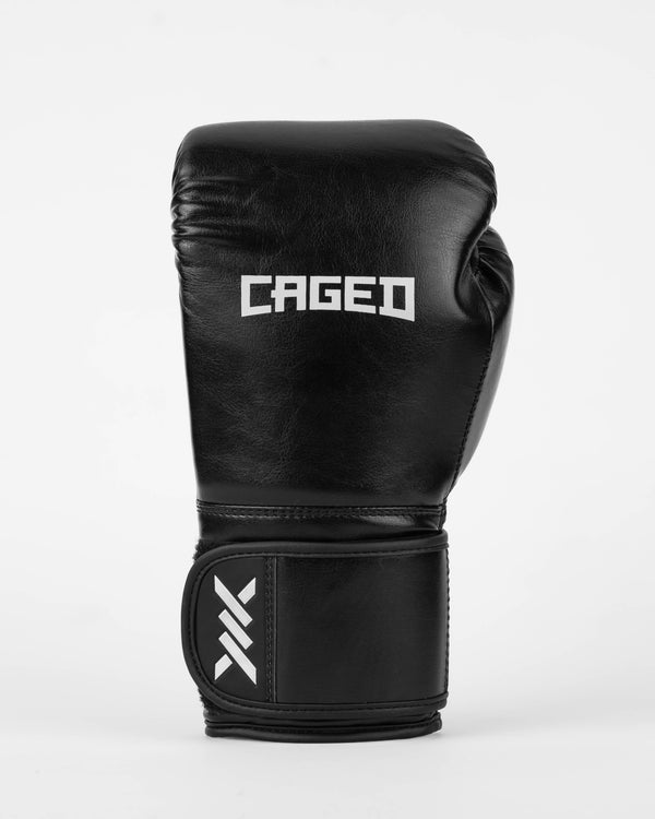 Caged Bokshandschoenen Core - Zwart/Wit