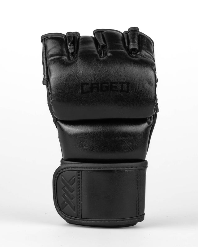 Caged MMA Handschoenen Shadow - Zwart/Zwart