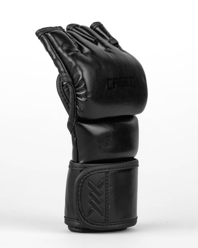 Caged MMA Handschoenen Shadow - Zwart/Zwart