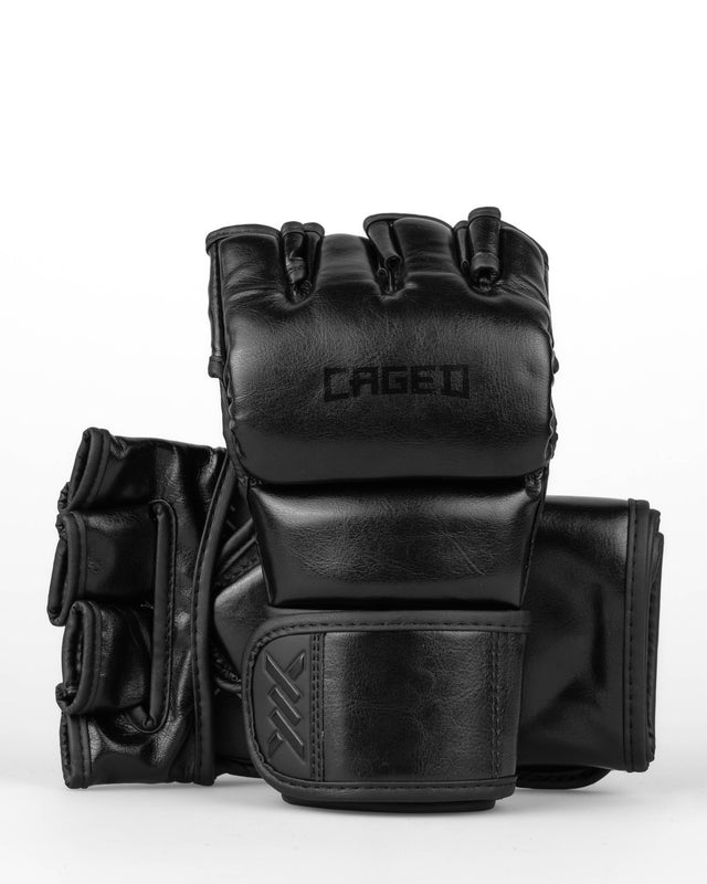 Caged MMA Handschoenen Shadow - Zwart/Zwart