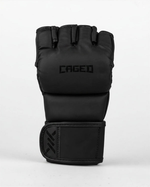 Caged MMA handschoenen Shadow - Mat Zwart