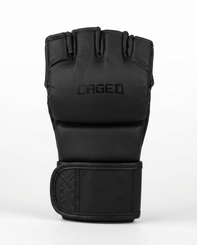 Caged MMA handschoenen Shadow - Mat Zwart