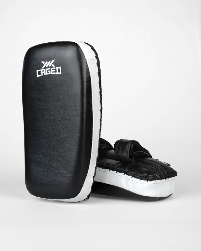 Caged Muay Thai Pads 'X' Series – Black