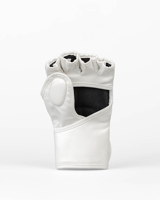 Rękawice MMA Elevate Prime – Białe/Czarne