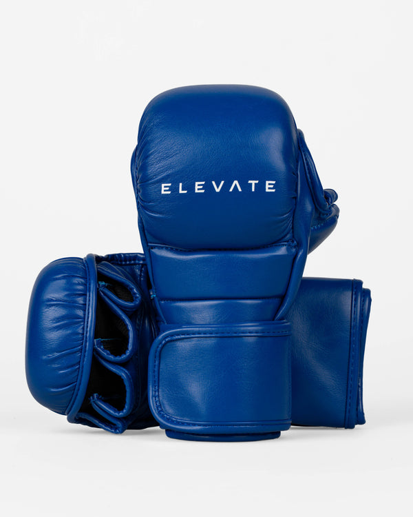 Elevate MMA Sparring Handschoenen Prime - Blauw/Wit