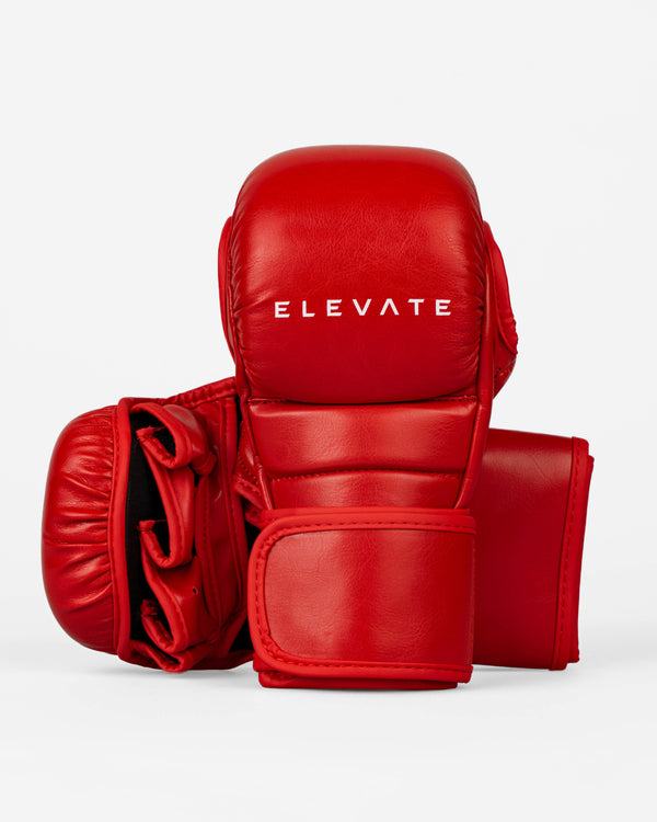 Elevate MMA Sparring Handschoenen Prime - Rood/Wit