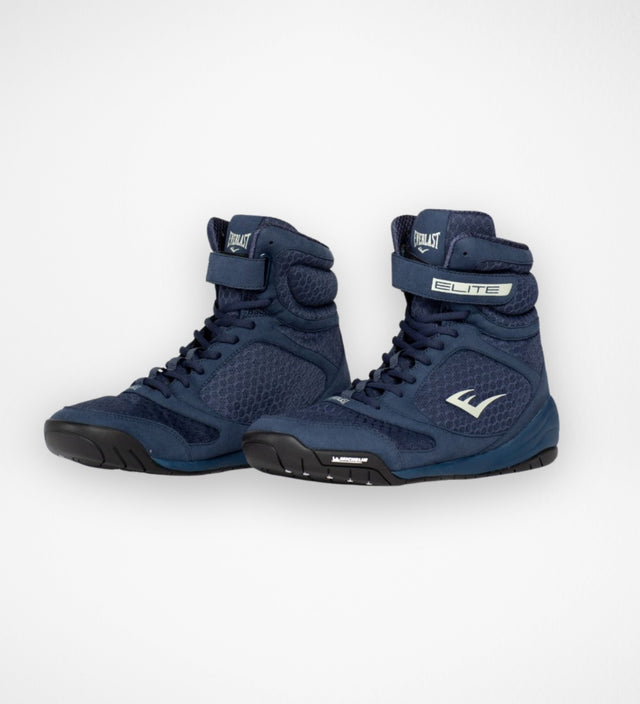 Everlast Elite2 Boxing Shoes - Navy Blue
