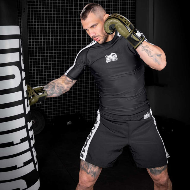 Phantom Athletics MMA Shorts EVO Apex - Zwart