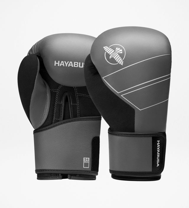 Hayabusa Bokshandschoenen S4 Leer - Grijs