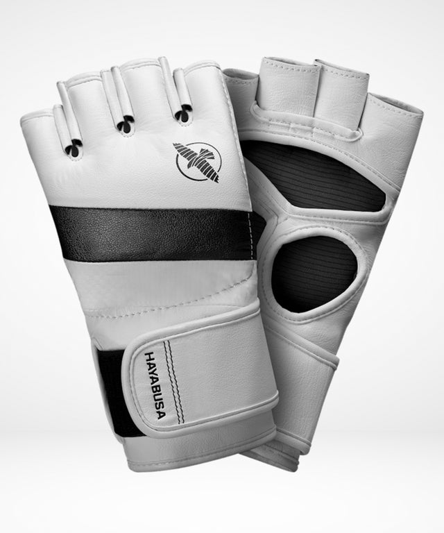 Hayabusa MMA Handschoenen T3 - Wit/Zwart