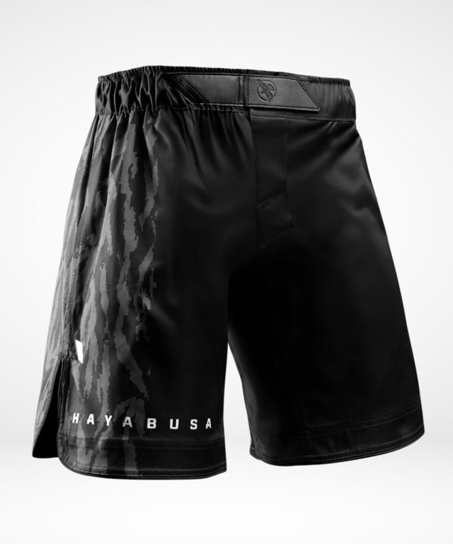 Hayabusa MMA Shorts Apex Lang - Carbon Zwart