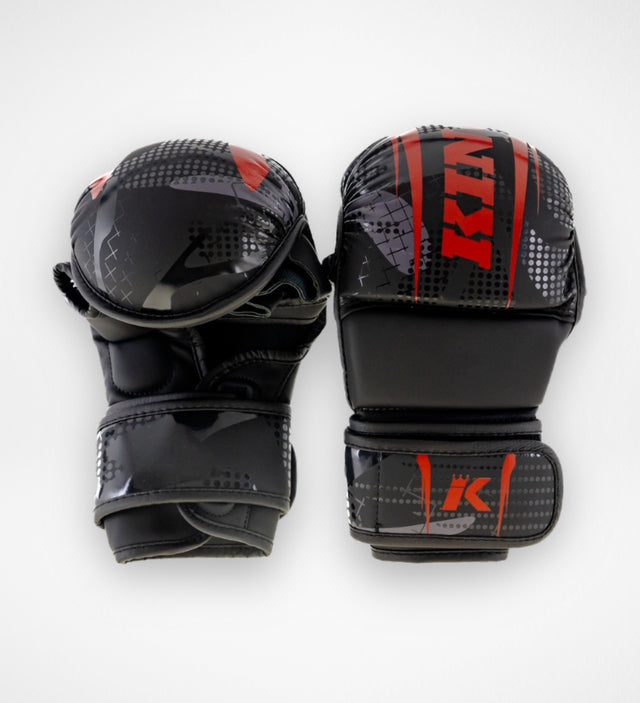 King Pro Boxing MMA Gloves Sparring Shogun - Black/Red