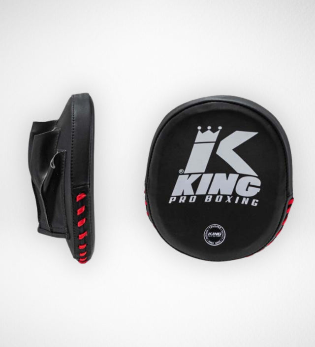 King Pro Boxing Handpratzen Speed KPB – Schwarz/Rot