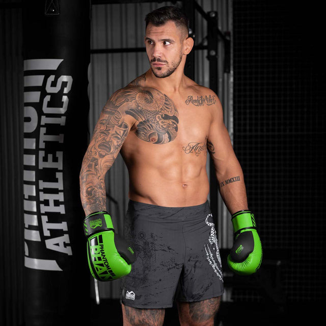 Gants de boxe Phantom Athletics APEX – Vert Néon