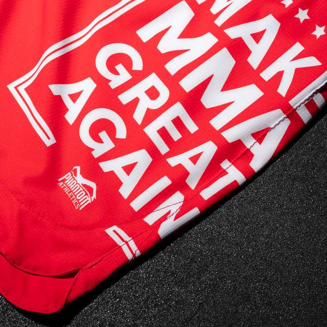 Phantom Athletics MMA Shorts Fusion-R Make MMA Great Again - Rood