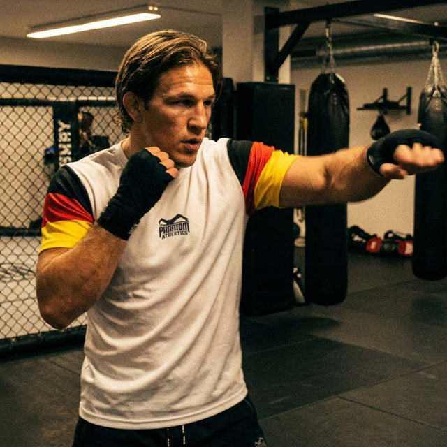 Phantom Athletics T-Shirt EVO+ Team Germany – White/Black/Red/Gold