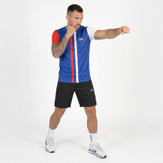Koszulka treningowa Phantom Athletics EVO+ Team Serbia – Niebieska