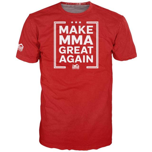 Camiseta de entrenamiento Phantom Athletics Trainingsshirt EVO Make MMA Great Again – Rojo