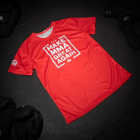 Phantom Athletics Trainingsshirt EVO Make MMA Great Again - Rood