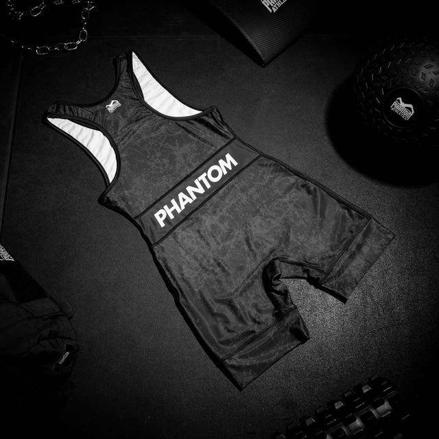 Phantom Athletics Wrestling Singlet EVO Serious – Black