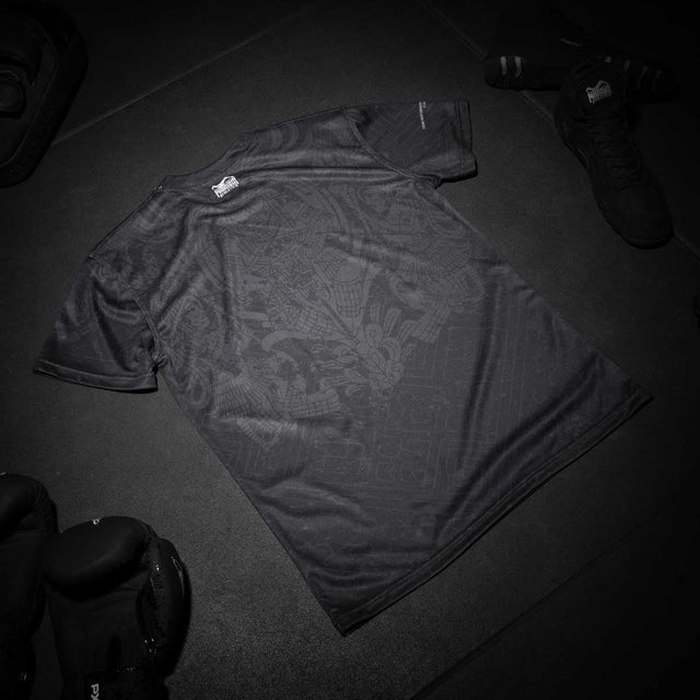 Phantom Athletics T-Shirt EVO Aztec - Zwart/Grijs