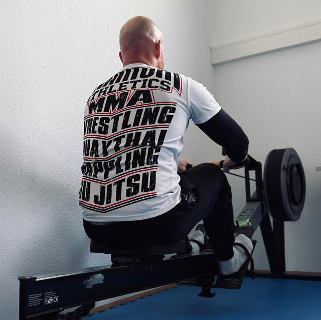 Tricou Phantom Athletics EVO MMA Sports – Alb