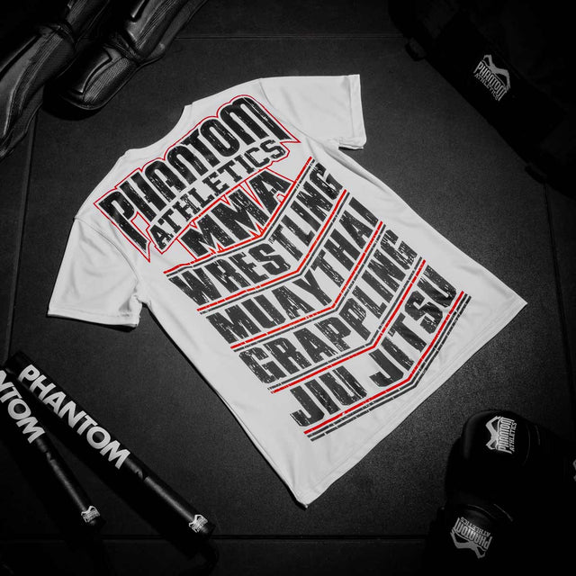 Phantom Athletics T-Shirt EVO MMA Sports - Wit
