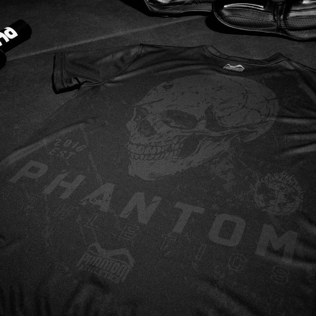 Phantom Athletics Trainingsshirt EVO Skull - Zwart