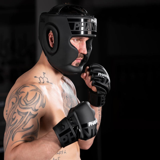 Phantom Athletics Hoofdbeschermer Apex Full Face - Zwart
