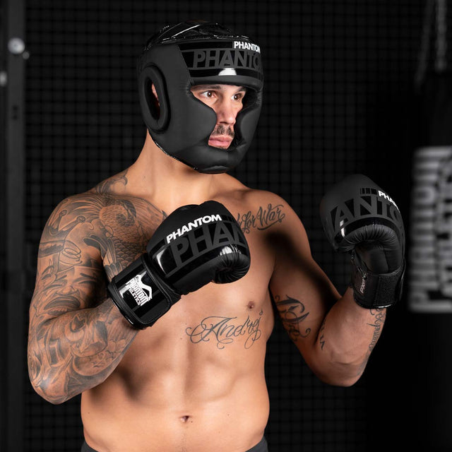 Phantom Athletics Hoofdbeschermer Apex Full Face - Zwart