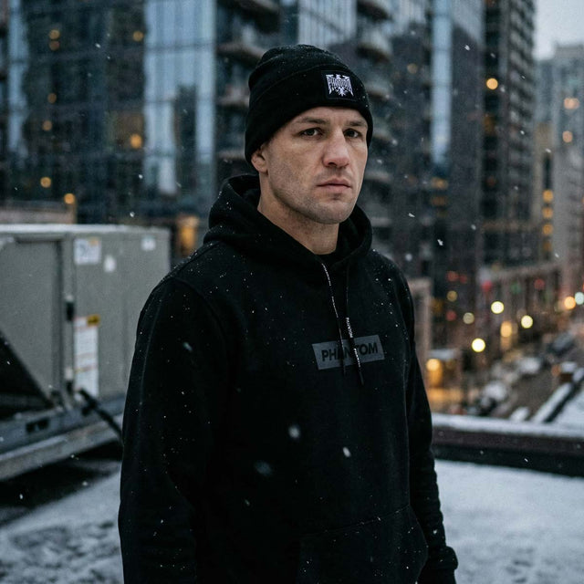 Phantom Athletics Hoodie Zero - Zwart/Grijs