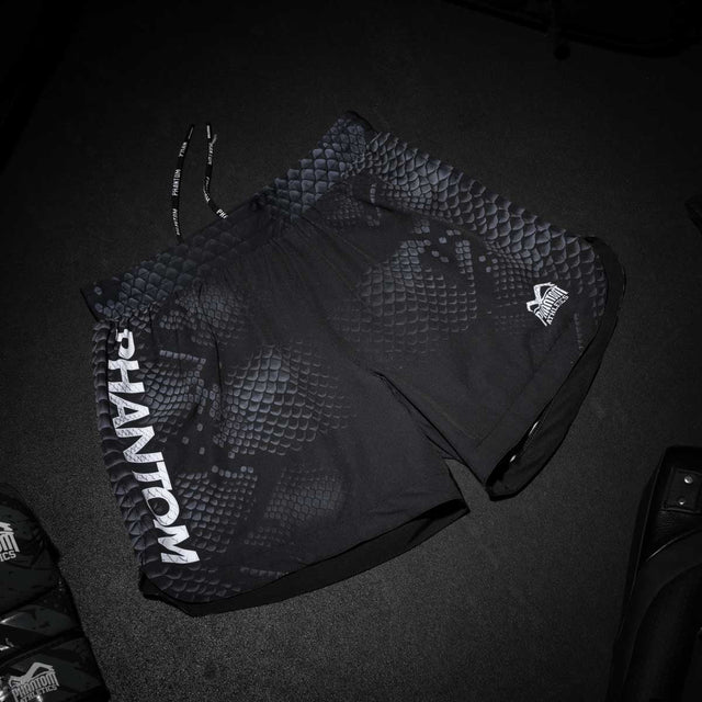Phantom Athletics MMA Shorts Fusion - Black Mamba