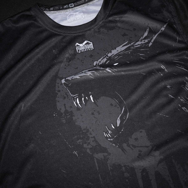 Phantom Athletics T-Shirt EVO Werewolf - Zwart/Grijs