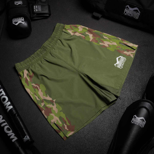 Phantom Athletics MMA Shorts EVO Warfare - Army Camo