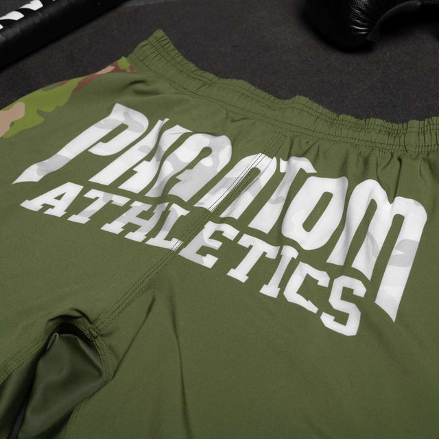 Phantom Athletics MMA Shorts EVO Warfare - Army Camo