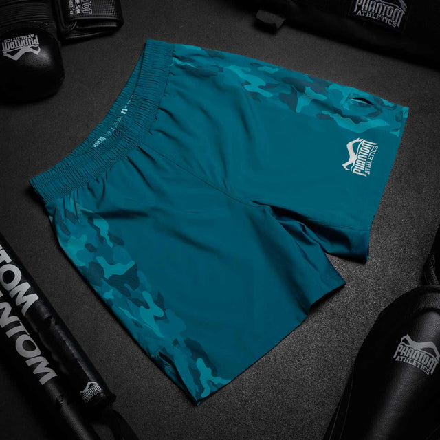 Phantom Athletics MMA Shorts EVO Warfare - Marineblauw Camo