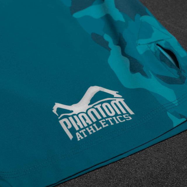 Phantom Athletics MMA Shorts EVO Warfare - Marineblauw Camo