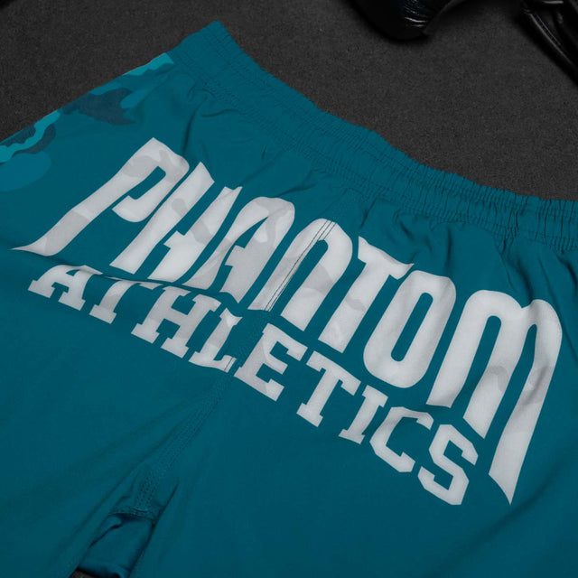 Phantom Athletics MMA Shorts EVO Warfare - Marineblauw Camo
