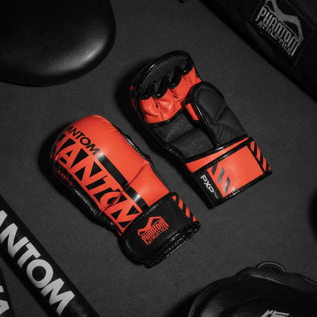 Gants de MMA Phantom Athletics APEX – Rouge Néon