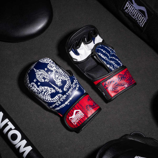 Phantom Athletics MMA Handschoenen Sparring Muay Thai - Blauw