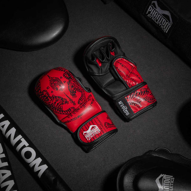 Phantom Athletics MMA Handschoenen Sparring Muay Thai - Rood