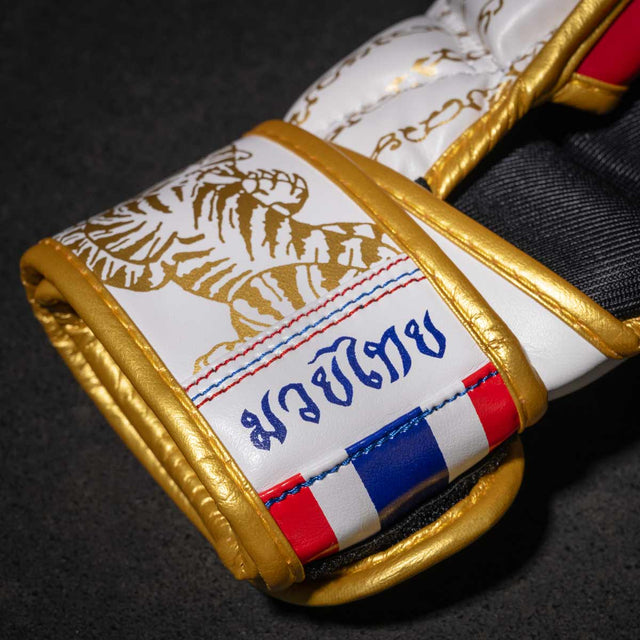 Phantom Athletics MMA Handschoenen Sparring Muay Thai - Wit/Goud