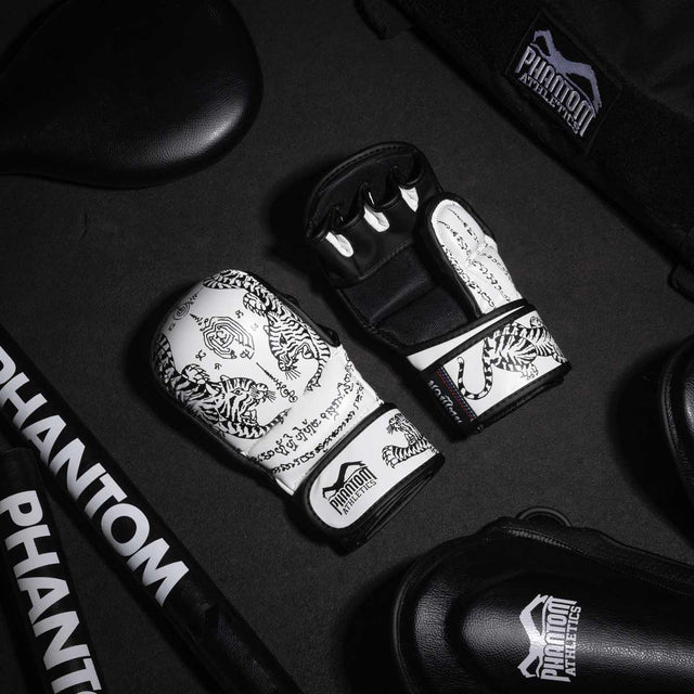 Phantom Athletics MMA Handschoenen Sparring Muay Thai - Wit