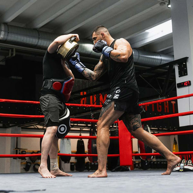 Phantom Athletics Muay Thai Shorts Dobermann - Zwart