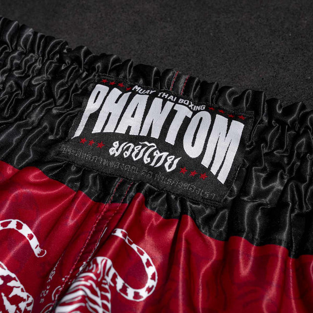Phantom Athletics Muay Thai Shorts Sak Yant - Rood