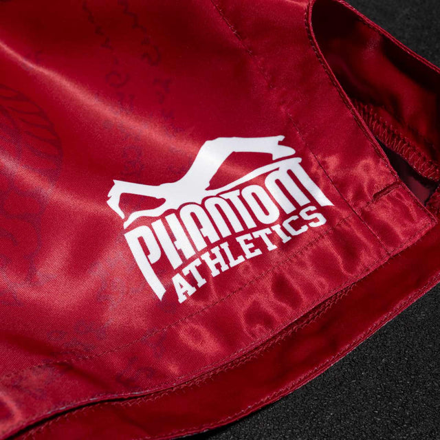 Phantom Athletics Muay Thai Shorts Sak Yant - Rood