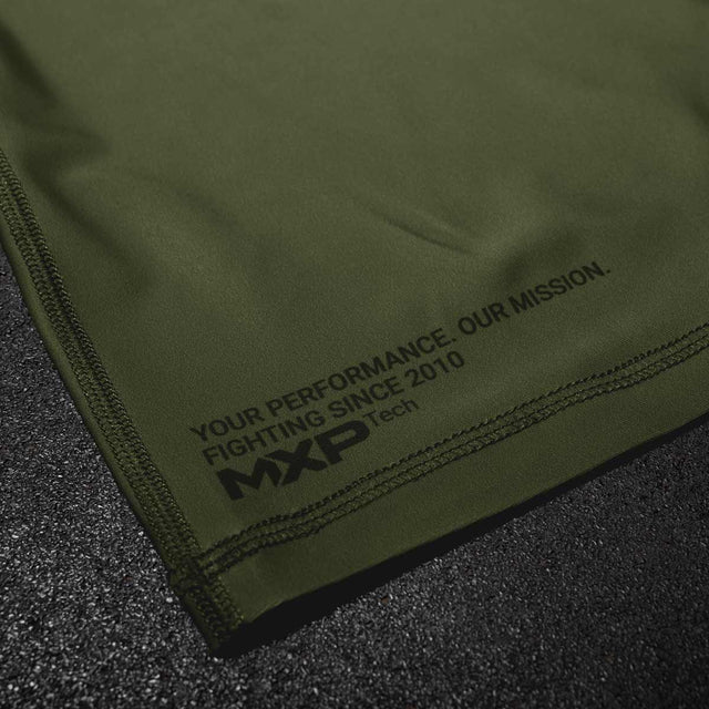 Phantom Athletics Rashguard EVO Apex Korte Mouwen - Army