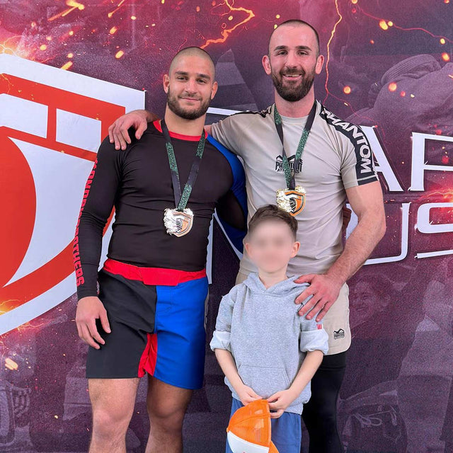 Phantom Athletics Rashguard EVO Apex Korte Mouwen - Zand