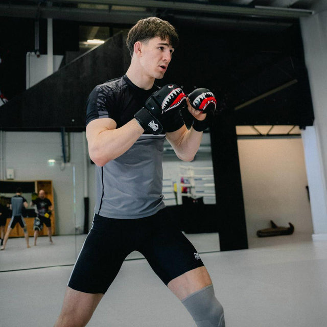 Phantom Athletics Rashguard EVO Apex Korte Mouwen - Grijs