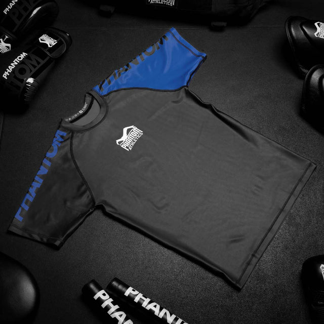 Phantom Athletics Rashguard Ranked - Blauw